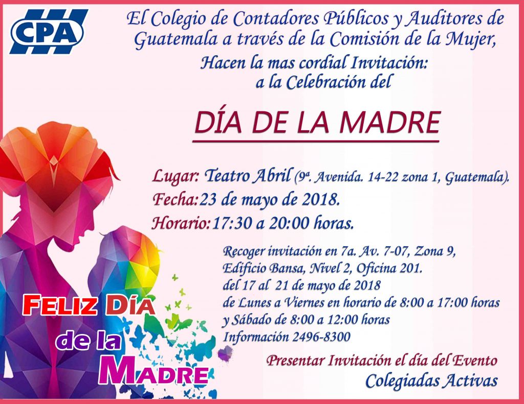 Celebración «Día de la Madre» Guatemala Sede Central Colegio de