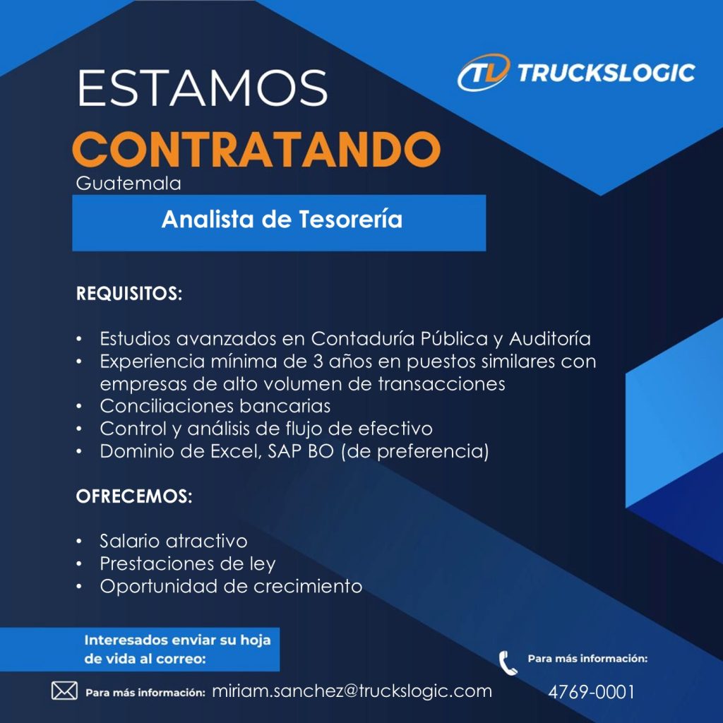 Analista de Tesorería