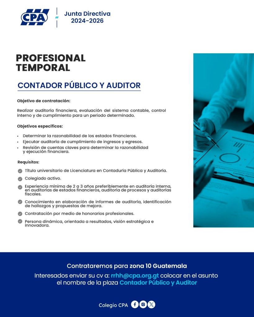Contador Público y Auditor