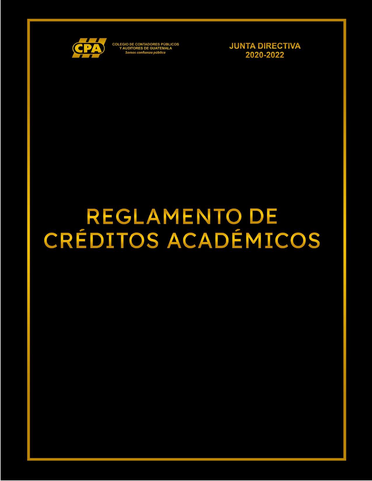 Reglamento de Créditos Académicos del Colegio de Contadores Públicos y Auditores de Guatemala